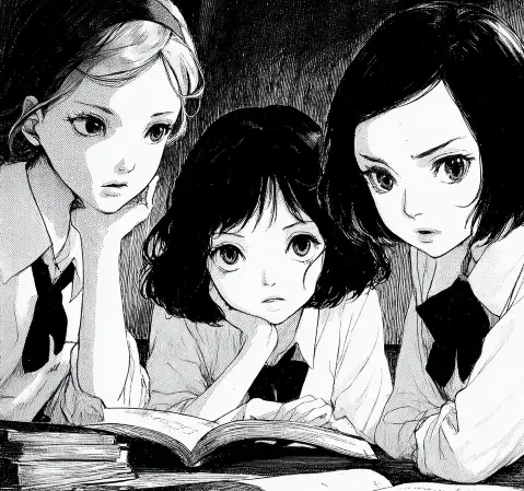 恋爱校园题材漫画青空之下封面